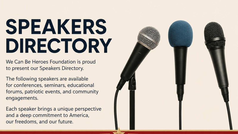 Patriotic Speakers Directory