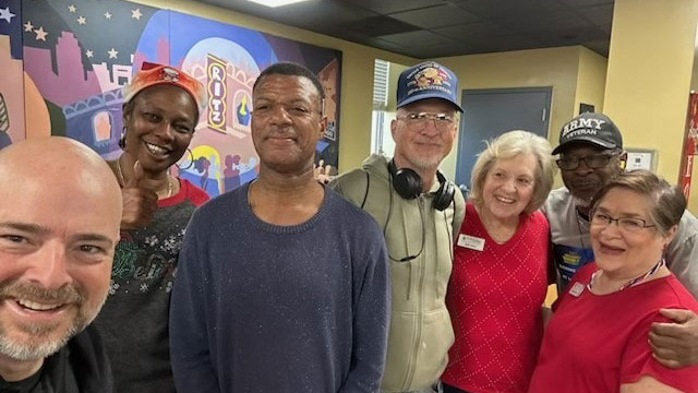 Struggling Veterans Honored at Christmas Party
